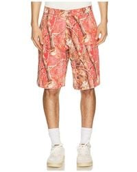 Ryoko Rain - Tree Camo Double Knee Oversized Shorts - Lyst