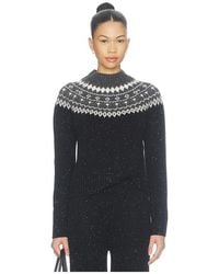 VIR VITA - Bruna Fair Isle Cashmere Sweater - Lyst