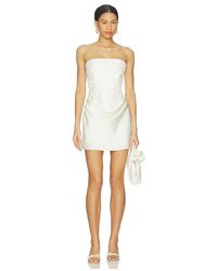 MORE TO COME - Holland Strapless Mini Dress - Lyst