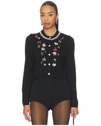 Cinq À Sept - Tumbling Carnation Isolde Cardigan - Lyst