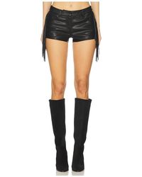 superdown - Karina Fringe Short - Lyst