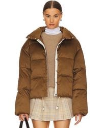 FAVORITE DAUGHTER - The Cropped Puffer Jacket - Lyst