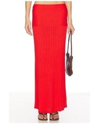 Lovers + Friends - Shania Pointelle Maxi Skirt - Lyst