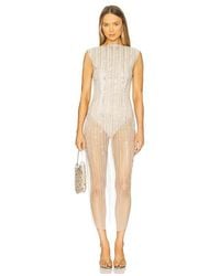 SAU LEE - Marci Beaded Dress - Lyst