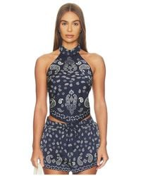 Rococo Sand - Halter Neck Top - Lyst