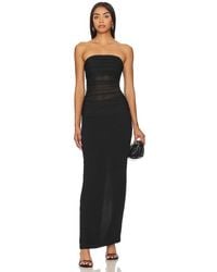 Amanda Uprichard - Maxikleid Myles - Lyst