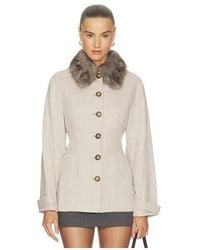 Veronica Beard - Severine Dickey Coat With Collar - Lyst