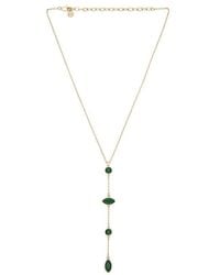 Ettika - Crystal Cascade Lariat Necklace - Lyst