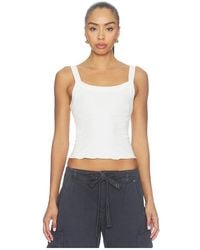 Free People - So Soft Seamless Scoop Tank - Lyst