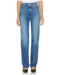PAIGE - Stevie Straight Leg Jeans - Lyst