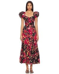 Free People - Maxivestido sundrenched - Lyst