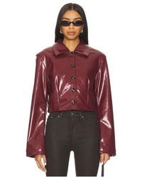 Lovers + Friends - Catherine Faux Leather Jacket - Lyst
