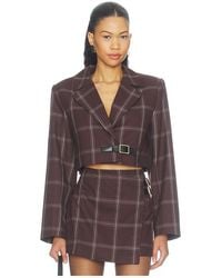 Lovers + Friends - Brent Cropped Blazer - Lyst