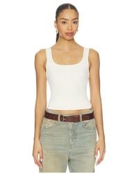 Entire studios - Squared Neck Top - Lyst