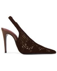 Magda Butrym - Slingback Crochet Pump - Lyst
