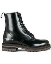 Common Projects BOOTS IM MILITARY-LOOK - Schwarz