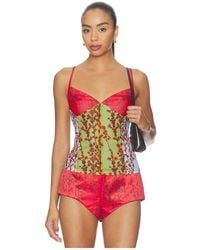 Muma World - Sakura Mixed Rega Cami - Lyst