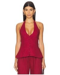 AEXAE - X Revolve Halter Top - Lyst