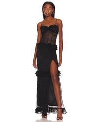 MAJORELLE - Sienna Lace Gown - Lyst