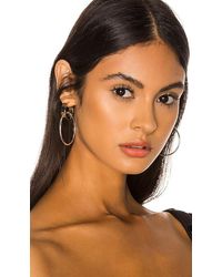 Jenny Bird Imogen Hoop Earrings - Metallic