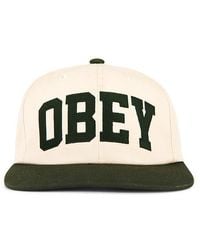 Obey - Baseballkappe Collegiate - Lyst