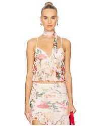 AFRM - Gisela Clip Dot Top - Lyst
