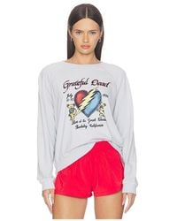 Junk Food - Grateful Dead Live 1988 Raglan Crew Fleece Sweatshirt - Lyst