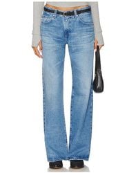 AG Jeans - Pierna Ancha Adria En Color Azul Talla (También En 26, 25, 28, 30, 32) - Lyst