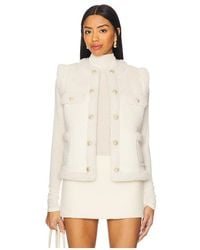 Generation Love - Chad Faux Suede Shearling Vest - Lyst