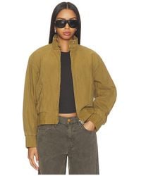 Rag & Bone - Eliza Canvas Bomber Jacket - Lyst