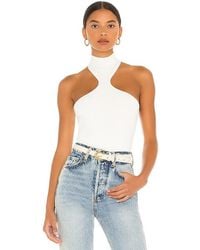 superdown - Kallie Halter Bodysuit - Lyst