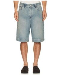 Rag & Bone - Baggy Denim Short - Lyst