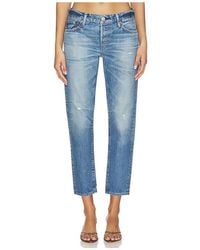 Moussy - Wrentham Tapered Jeans - Lyst
