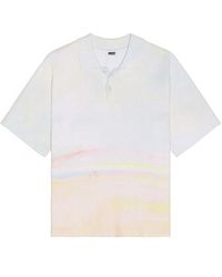 KROST - Horizon Rib Knit Polo Shirt - Lyst