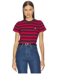 Polo Ralph Lauren - Cotton Jersey Short Sleeve Crew Neck T-Shirt - Lyst