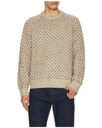 Faherty - Donegal Crew Neck Sweater - Lyst