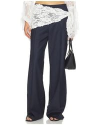 Sea - Fiora Tropical Wool Pants - Lyst