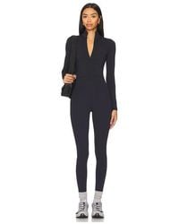 WellBeing + BeingWell - Warmwell Olivos Zip Up Jumpsuit - Lyst