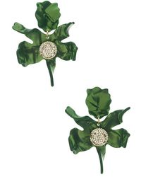 Lele Sadoughi - Crystal Lily Earrings - Lyst