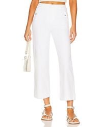 Spanx - Pantalón Twill En Color Blanco Talla En - Lyst
