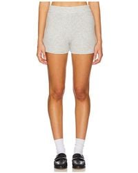 AEXAE - Cashmere Cable Knit Short - Lyst