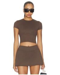 NikeSKIMS - Matte Corset Crop Top - Lyst