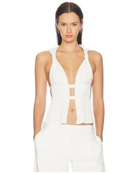 HAELO - Pleated Panel Top - Lyst