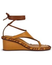 Zimmermann - CHAUSSURES ALCHEMY WEDGE en Brown - Lyst