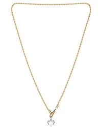 Shashi - Heart Georgian Cut Pendant Necklace - Lyst