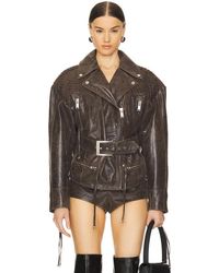 retroféte - Salome Leather Jacket - Lyst