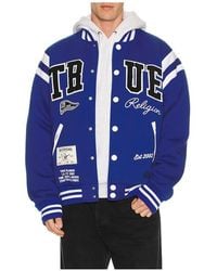 TRUE RELIGION - Uni Varsity Jacket - Lyst