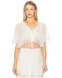 LoveShackFancy - Thessia Top - Lyst