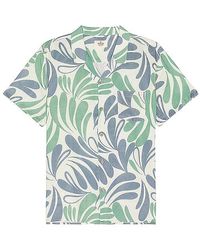 Marine Layer - Resort Short Sleeve Linen Resort Shirt - Lyst