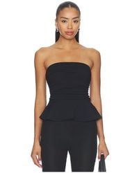 Susana Monaco - Tube Gathered Flare Top - Lyst
